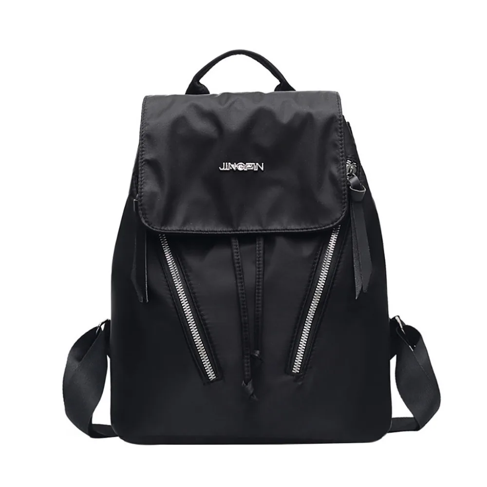 

Aelicy Backpack Bag Fashion Solid Color Women Oxford Cloth Casual Backpack Square Cover Wild Travel Student NEW Bag Backpack
