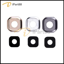 YUEYAO объектив камеры для samsung Galaxy A7 A5 A3 A710F A510F A310F OEM задняя камера стеклянная крышка с рамкой держатель+ наклейка