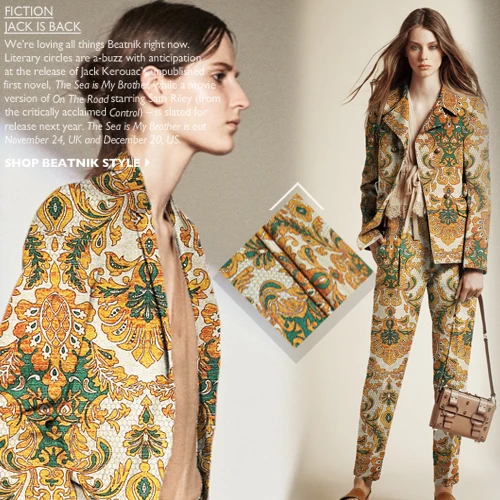 

Dyeing and printing fabric material autumn and winter crisp dress jacket DIY fabrics wholesale high quality jacquard cloth