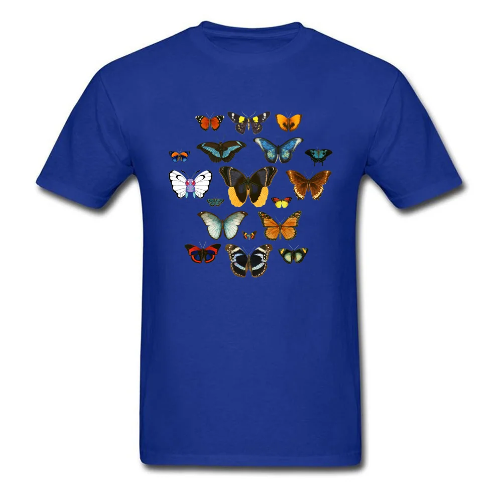 entomology 4681 Top T-shirts for Adult Classic April FOOL DAY Tops Tees Short Sleeve Hip Hop Tee-Shirt Round Collar 100% Cotton entomology 4681 blue