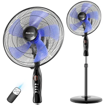 

Energy-saving Vertical Floor Air Cooling Fan 7.5h Timing Remote Control Home Office Mute Electric Fan Negative Ion Cooler