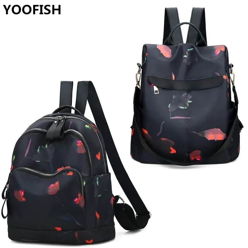 

2019 New Oxford Cloth Backpack, Fashion Casual Anti-theft Outdoor Travel Backpack Large Capacity Student Bag Two Choices XZ-189.