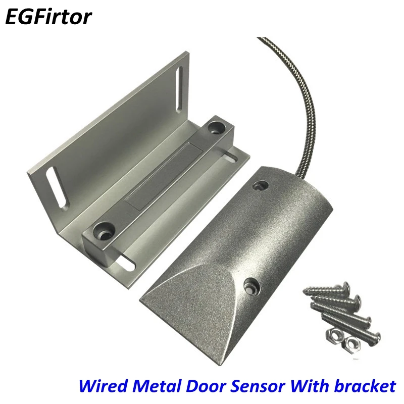 5 пар проводной датчик двери гаражный металлический роликовый затвор окна ворота датчик двери детектор с кронштейном Магнитный контактный