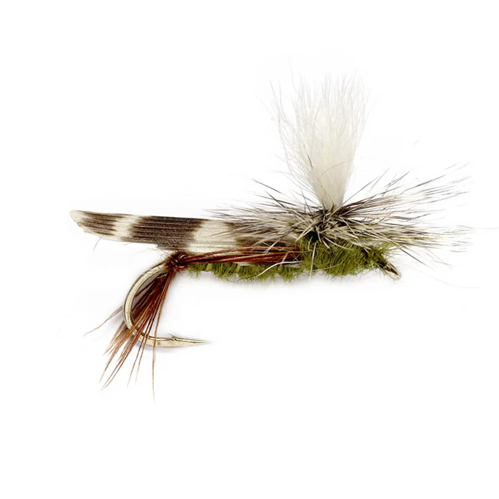 6pcs Aventik Parachute Hopper Flies Dry Trout Flies Nymph Fly Fishing