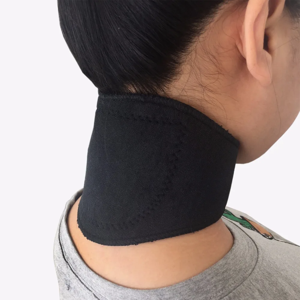 Tourmaline Self heating Neck Belt Sport Work Medical Pad Neck Posture