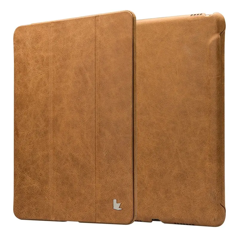 Jisoncase умный чехол для iPad Pro 9 7 из натуральной кожи роскошный магнитный планшет Apple