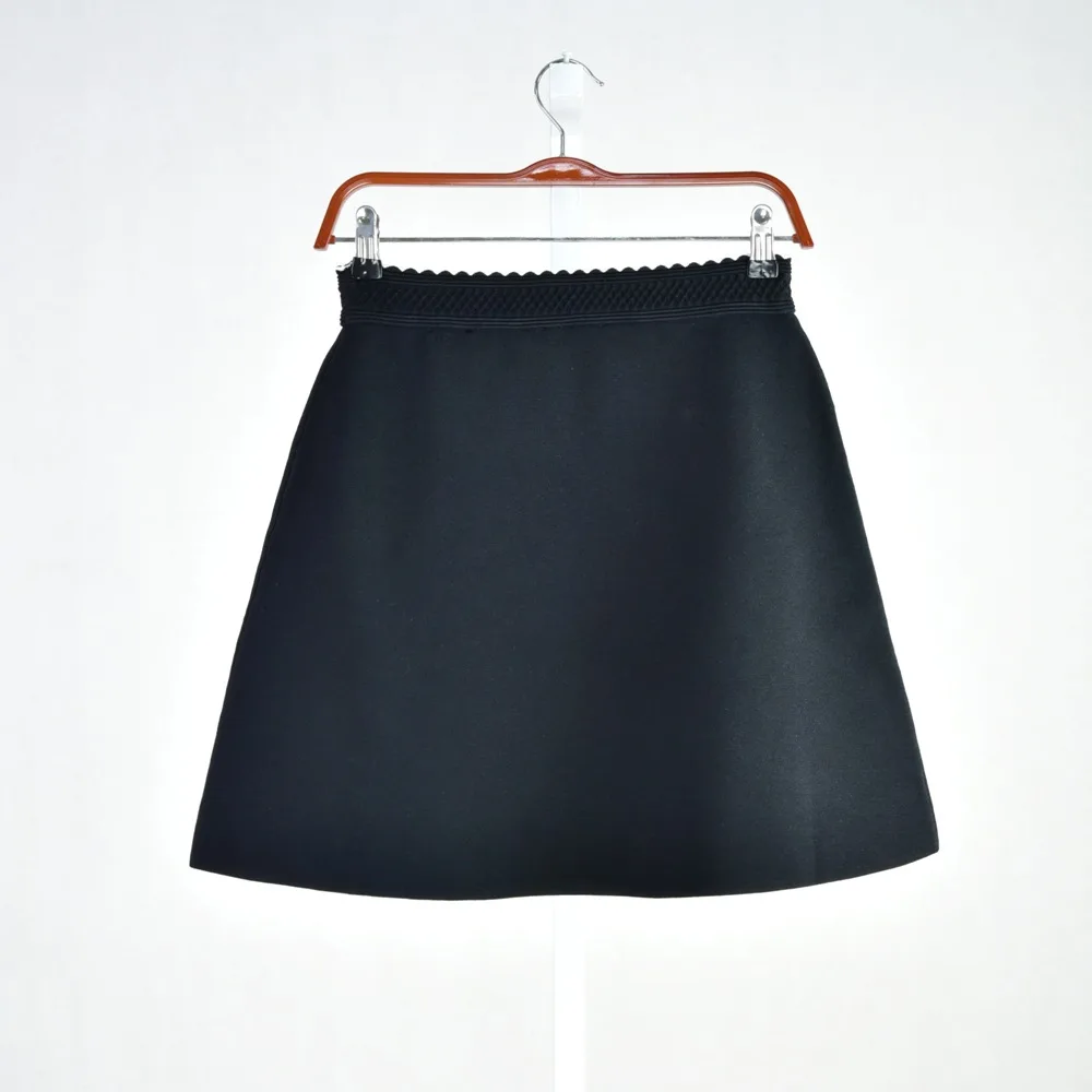 Bolsillo Casual 2019 Falda Las Punto Negro Y De Mujeres Primavera Verano qw7f80w