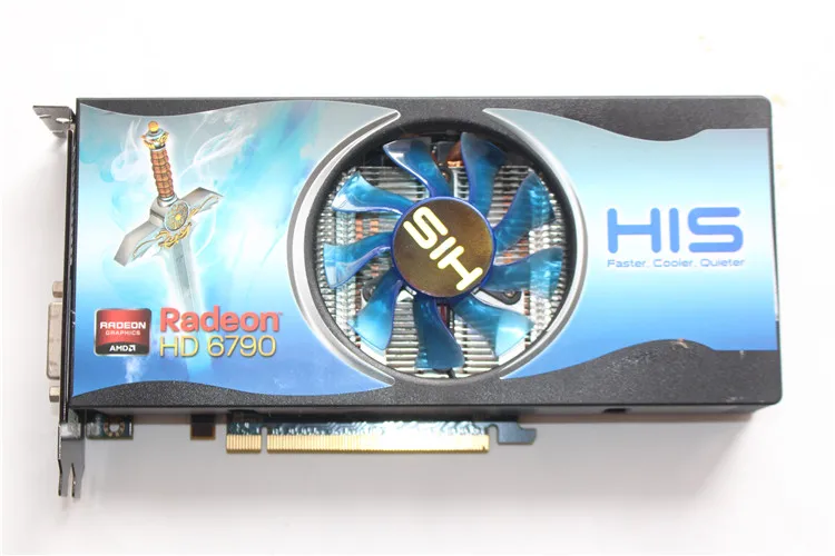 For HIS HD6790 public version 1G DDR5 256 bit wide HDMI high definition graphics card PCI Ein