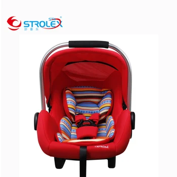 

Free Shipping 0-15 Month Baby Basket Type Safety Seat Portable Safety Hand Basket Auto Chair Seat Infant Baby Basket