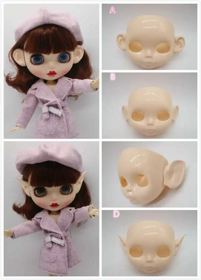 

Blyth doll Ear accessories Human ear & Elf ears 1229