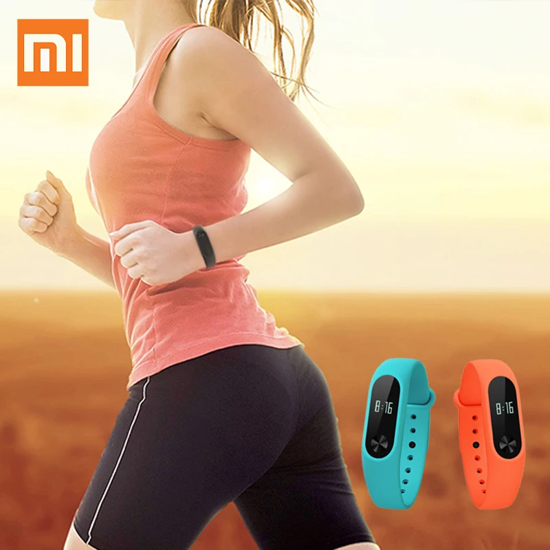 Оригинальный Xiaomi mi Band 2 Смарт фитнес Браслет часы браслет band OLED тачпад монитор сна