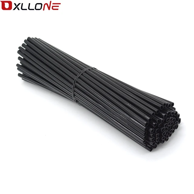 72 piece Motorcycle Wheel Rim Spoke Skins Covers Wrap Tubes White Red Dark blue Sky Blue Yellow Purple Pink Green Orange Grass black