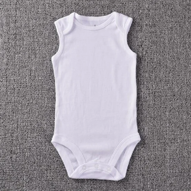 sleeveless baby bodysuit