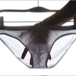 Сексуальное мужское нижнее белье ультра-тонкий Ice Silk, для мужчин трусы прозрачные мужские трусы нижнее белье с заниженной талией модные