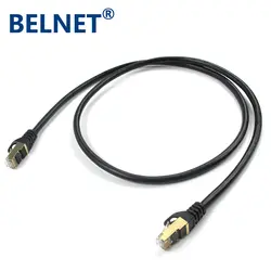 Сетевой кабель CAT7, Ethernet 10 гигабайт, соединительный шнур, RJ45, витая пара из бескислородной меди, кабель GigE Lan, STP FTP операторского класса