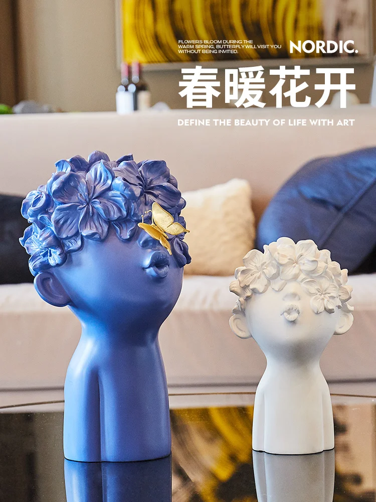 

Nordic decoration home soft decoration wine cabinet modern minimalist living room model room creative small crafts furnishings