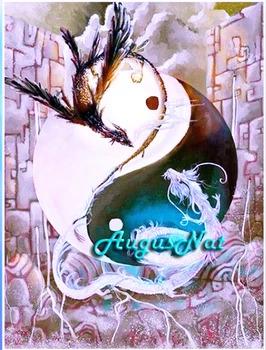 

diy full square diamond painting cross stitch dragons wall art diamond dots diamont draw picture canvas paint needlework craft