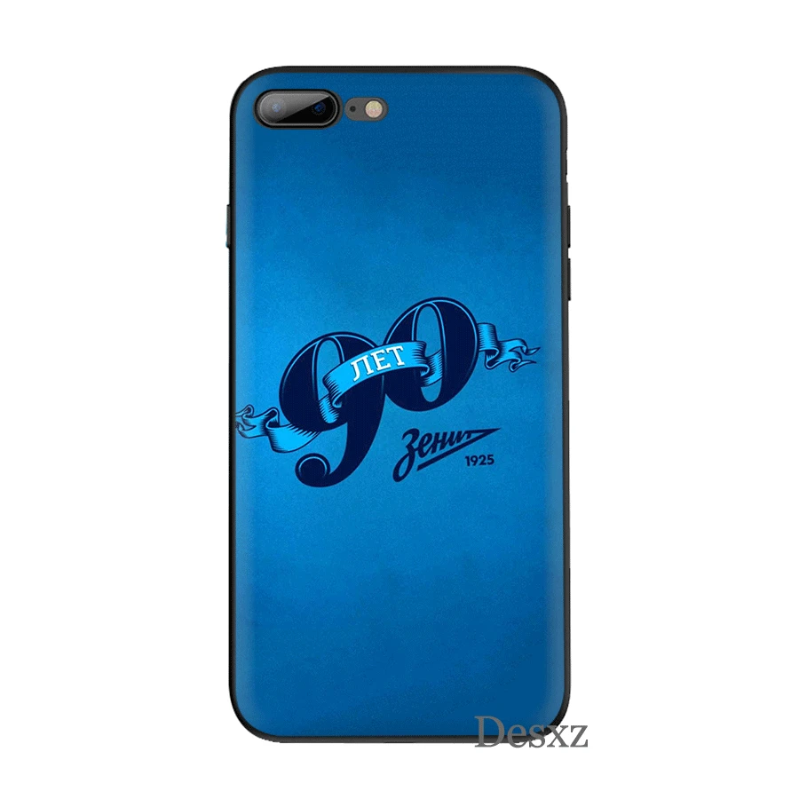 Силиконовый ТПУ чехол для телефона Zenit St petersber для iPhone 11 Pro X XS Max XR iPhone 6 6s 7 8 Plus 5 5S SE защитный чехол