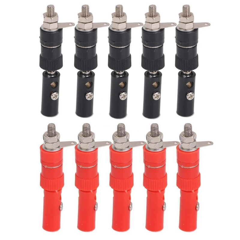 Buy 10pcs Terminal Binding Post Red Black 4mm Binding