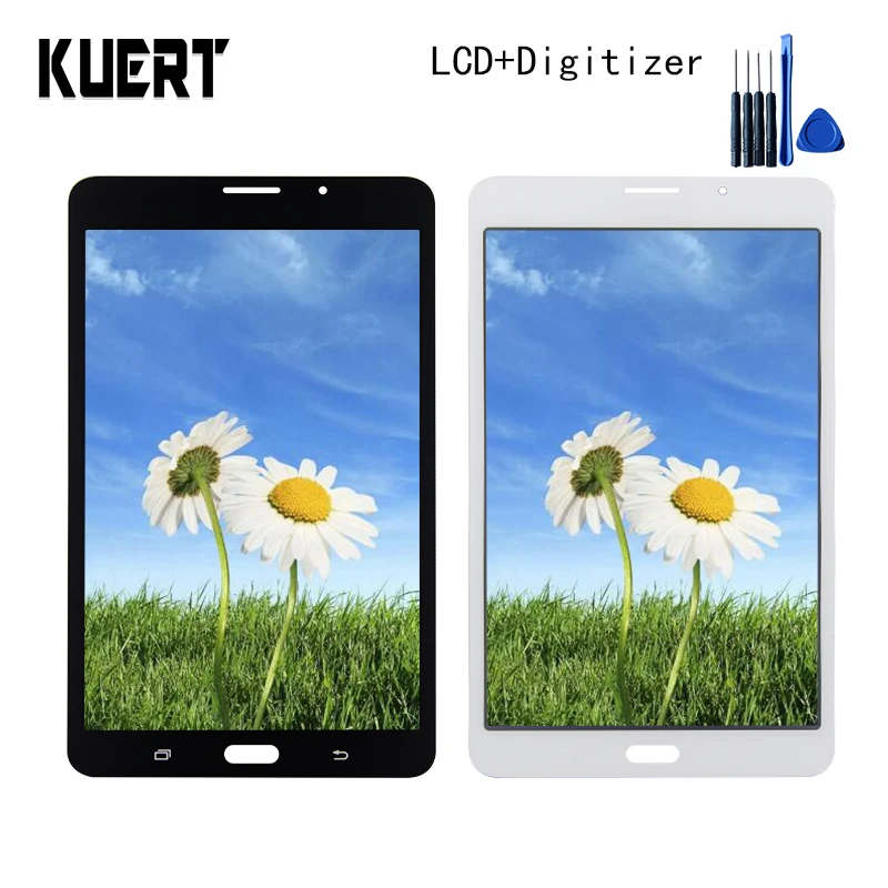 Najtaniej Do Samsung Galaxy TAB A 7.0 SM T285 T285 wyświetlacz LCD ekran dotykowy moduł digitizera ekranu części + narzędzie