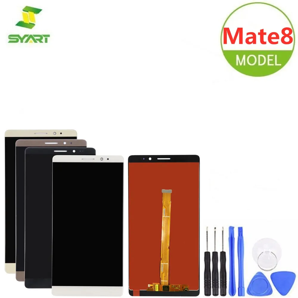 

For Huawei Mate 8 LCD Display Touch Screen Digitizer Assembly Replacement Parts + Free Tools For Huawei Mate8 6.0" LCDs Screen
