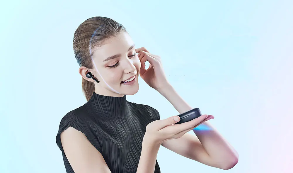 HONORFlyPods Youth Wireless Bluetooth Earphones Double Tap Touch Sport Waterproof Music Earphones Apple android Universal  (3)