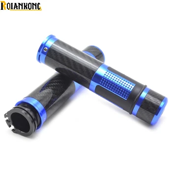 

Hot!CNC 22\24mm Motorcycle Carbon fiber Hand Handle Grip Handlebar Cap for BMW F R K 650 700 800 1200 1300 GS R RS Adventure