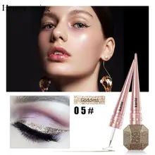 Подводка для глаз жидкая Водонепроницаемая Косметика для макияжа светящийся долговечный карандаш для глаз жидкость