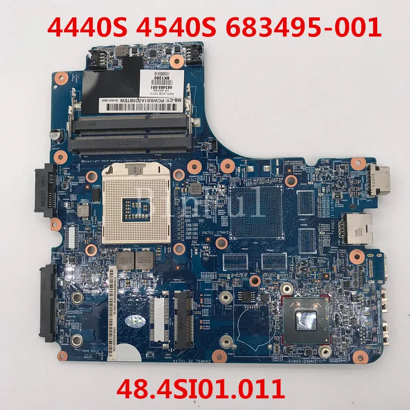 Материнская плата для ноутбука Probook 4440s 4540s 683495-001 683495-501 683495-601 HM76 48.4SI01.011 100%