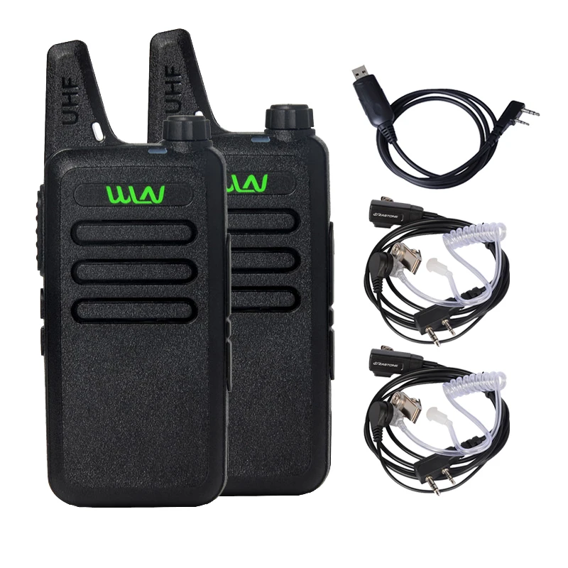 2018 Новый WLN UHF радиолюбителей Встроенная антенна 400 470 мГц 1500 мАч батареи