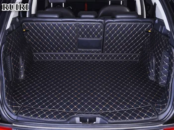 

Good carpets! Special car trunk mats for Land Rover Discovery Sport 5 seats 2019-2014 waterproof boot carpets cargo liner mats