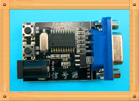 Бесплатная доставка! 5 шт. генератор сигналов монитора/генератор VGA/Поддержка