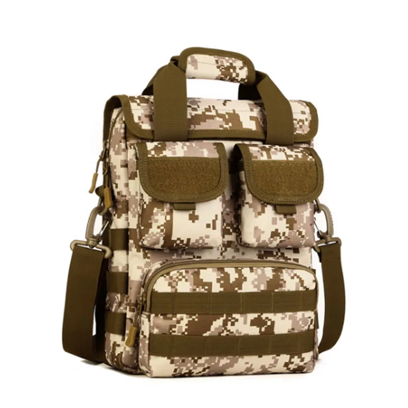 Тактические Наплечные сумки на открытом воздухе, сумка через плечо, сумка для альпинизма, путешествий, кемпинга, охоты, Сумка MOLLE, военная нейлоновая сумка XA147WA - Цвет: Desert Digital