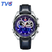 Hot Sale Dual Display Men Watch Brand LED Digital Quartz watch Fashion Waterproof Sports Military Watch Clock relogio masculino