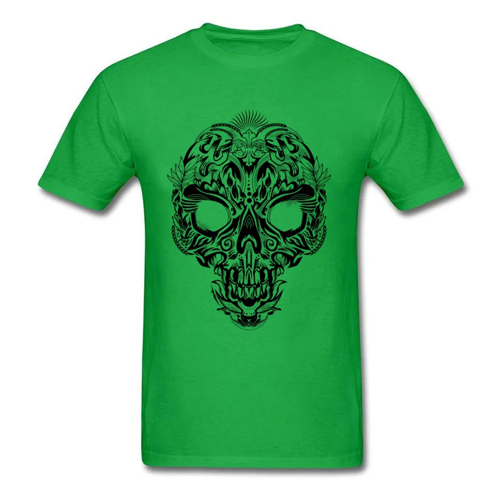 Batik Skull_green