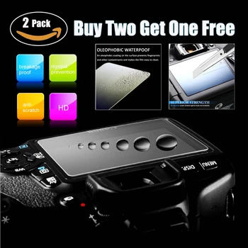 

2PCS 9H Camera Tempered Glass LCD Screen Protector For Nikon P600 P900S B500 P900 B700 P610S S9900S P7800 Canon SX60 Camera Film