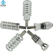 OPHIR Серебряные 5 шт алюминиевые ручки для татуировки с задними стеблями для тату-машинки поставки татуировки аксессуары для боди-арта_ TA061