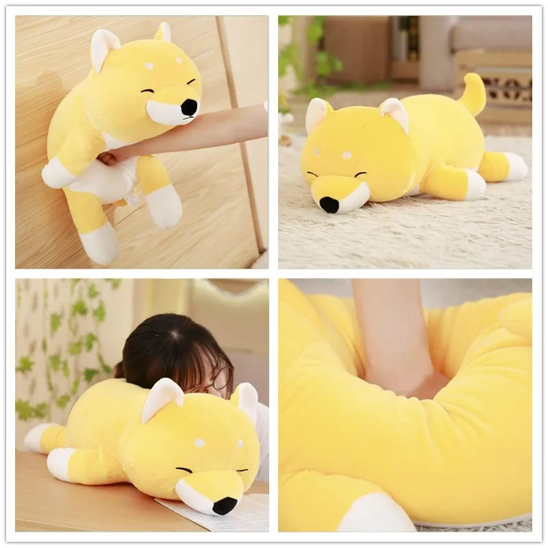 45cm Fat Cute Kawaii Dog Soft Plush Toy Cartoon Animal Cute Pillow Children Gift Child Baby Good Quality