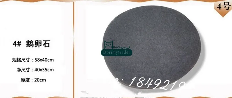 Sala de Estar Dorimytrader Faça Você Mesmo Cobblestone Natural Almofada 6 Pçs Lote Enorme Pelúcia Emulational Pedra Travesseiro Decoração Crianças Brinquedo Dy61088 5 Pelúcia da vida real