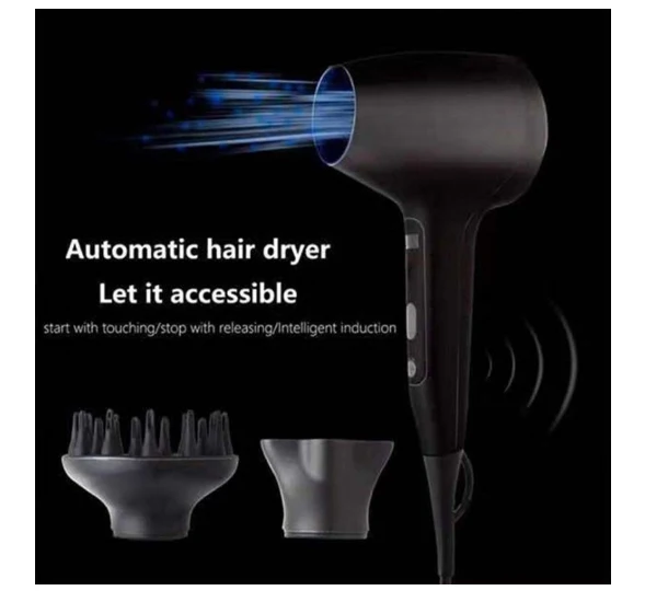 Профессиональный фен для волос Blueray, отрицательный Утюг, воздуходувка, высокая мощность, салонный фен для волос, постоянная температура, горячий холодный ветер