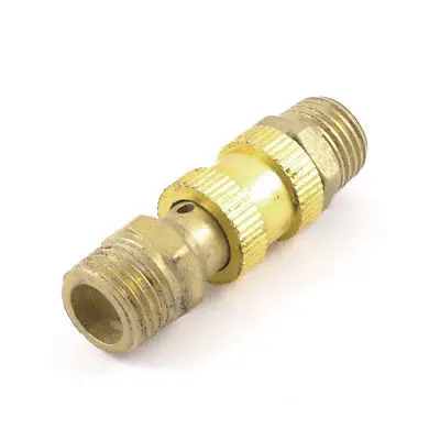 Воздушный компрессор Металл 1/4 &quotPT наружная резьба M/M выпуск клапана золотистого