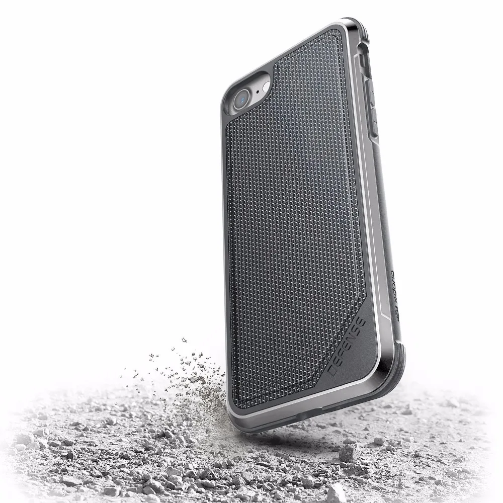 X-doria Defense Lux Case for Apple iPhone 7 & 8 Plus Military Grade Drop Tested, TPU & Aluminum Premium Protective Cover iphone 8 plus case