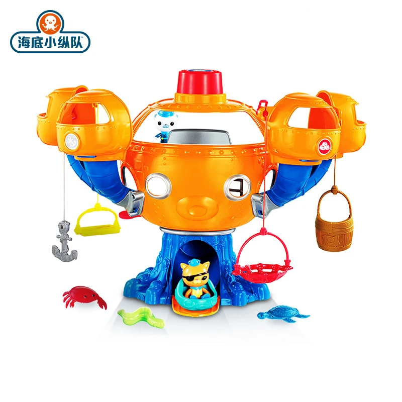 Octonauts приключений океан игрушки Фигурки светильник музыка радость замок