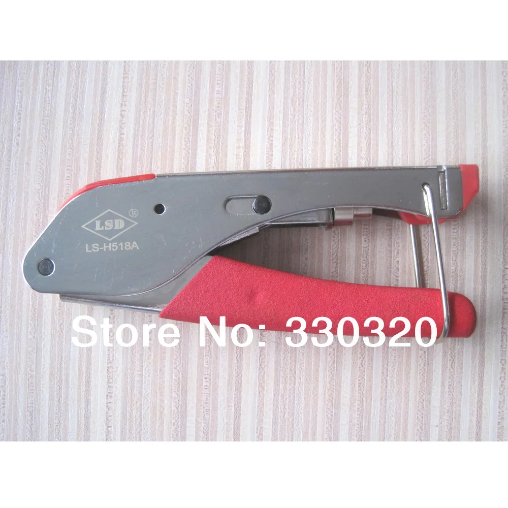 

LS-H518A RG59 RG6 F type Connector Compression Crimping Tool