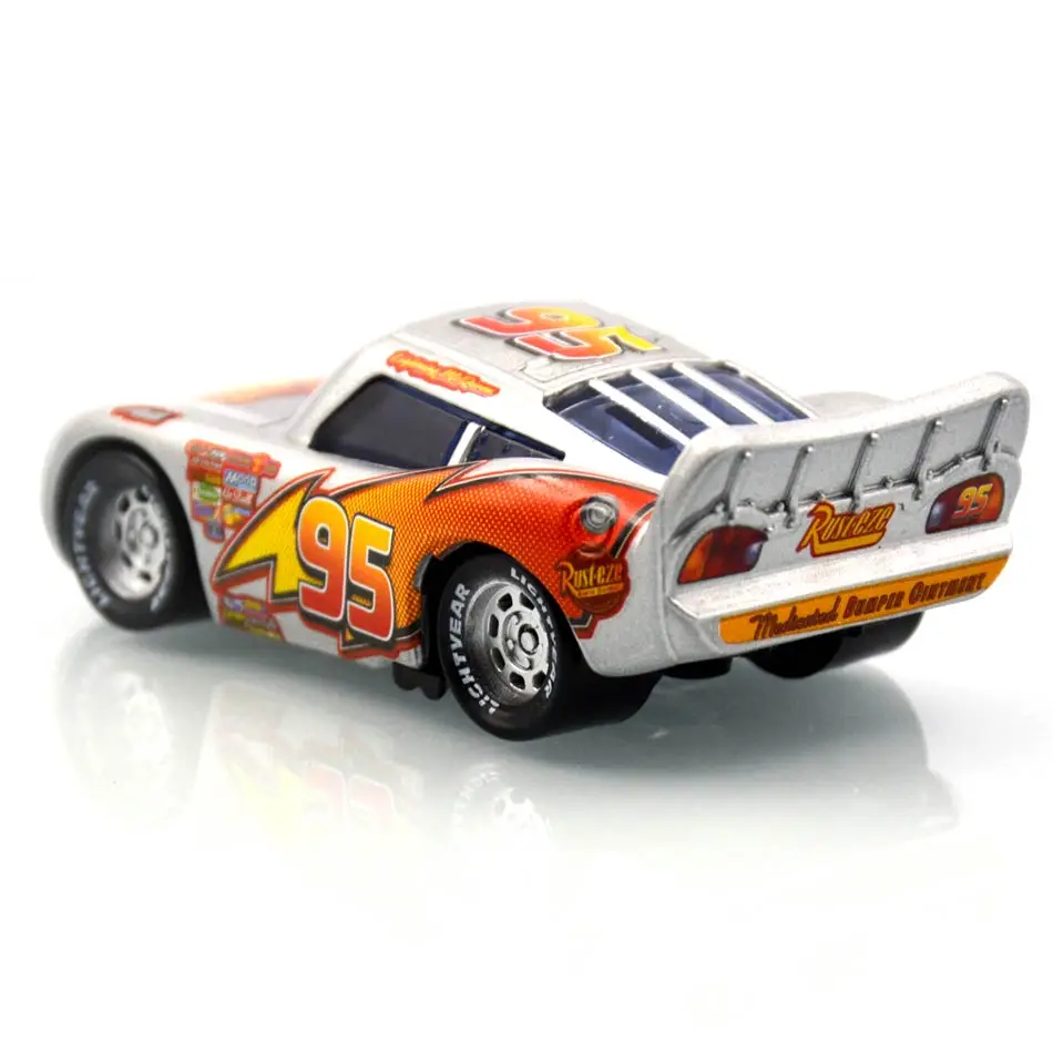 Disney Pixar Racing Cars 2 3 игрушки двойной цвет Lightnig McQueen Mater Ramirez 1:55 литье под давлением металлические игрушки из сплава модель фигурки мальчиков