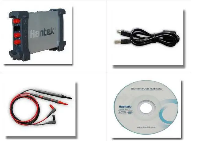 New HANTEK 365D PC Based USB Data Logger Record Voltage Current Ohm Cap. Curve Bluetooth Li-battery True RMS Digital Multimeter Wholesale Construction & Real Estate