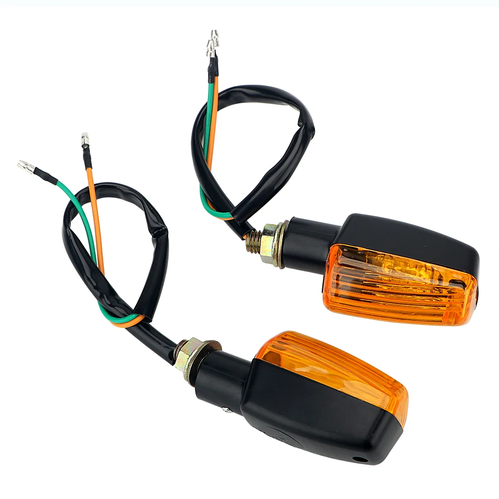 

ITimo DC 12V 1 Pair Universal LED Turn Signal Lamp Motorbike Indicator Light Amber Blinker Bulb Motorcycle Flasher