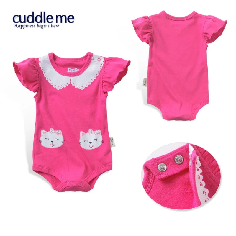 

Baby Rompers CAT Baby Girl clothes Cartoon Cotton Baby Wear Jumpsuits Clothing Set Toddler Infant Clothing