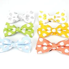 Мужской Регулируемый деловой галстук-бабочка из хлопка с животным принтом, галстук-бабочка, смокинг, галстук-бабочка с медведем, вечерние аксессуары для жениха на выпускной