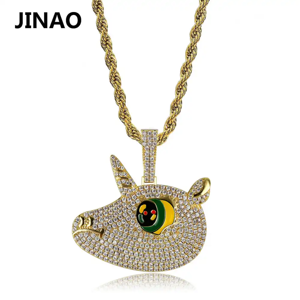 6ix9ine Shark Necklace For Sale